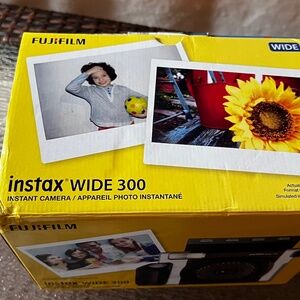 FUJIFILM INSTAX 300 WIDE INSTAMATIC CAMERA NEW
